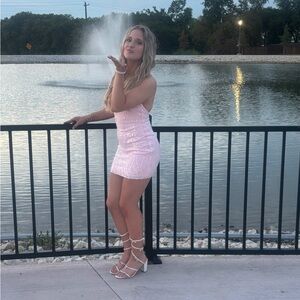 Perfect pink dress! Size small